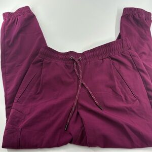 Barco Unify Red Scrub Jogger Pants